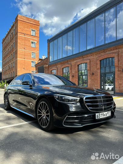 Аренда Mercedes-Benz S-class W223 с водителем