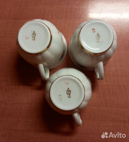 Фарфоровый сервиз СССР. Дфз