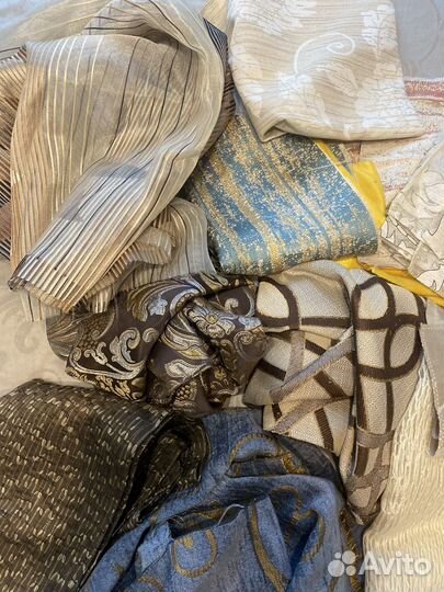 Отрезы ткани пакетом