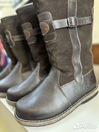 Сапоги мужские зимние монголки унты монольские