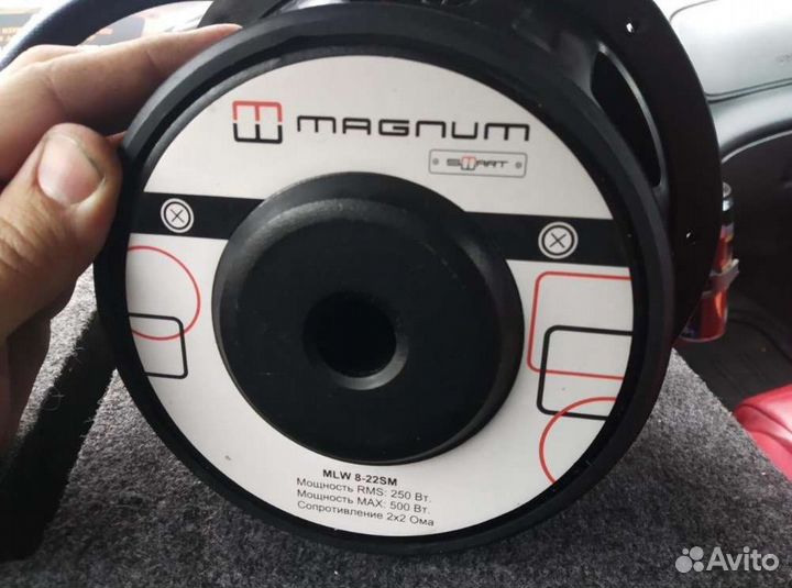Сабвуфер Magnum mlw 8-22sm