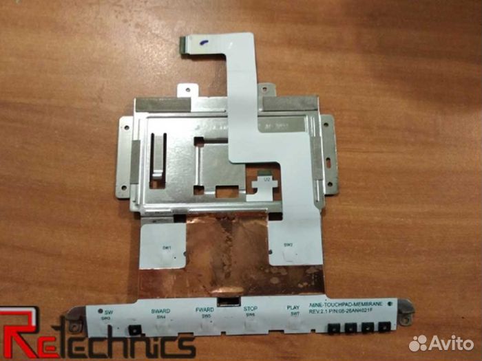 Плата вывода кнопок тачпада и индикаторов в сборе