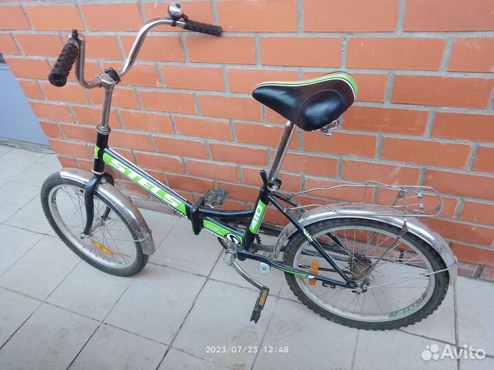 Велосипед stels pilot складной