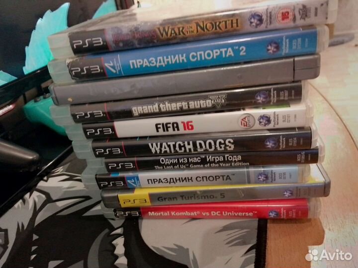 Игровая приставка ps3 300gb прошитая