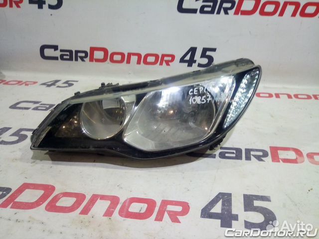 Фара головного света левая б/у для Honda Civic (33