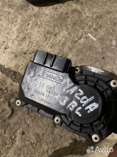 Дроссельная заслонка mazda 3 BL 1.6