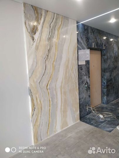 Нанесение декоративной штукатурки любой сложности