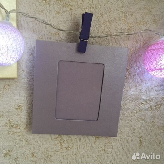 Фоторамки на прищепках