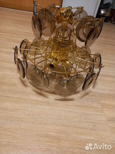 Винтажная люстра,италия