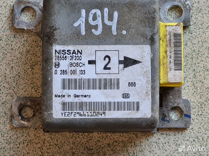 Блок управления Air Bag nissan primera P11