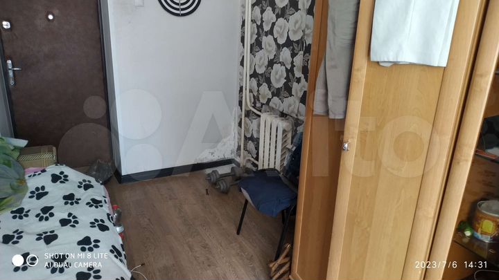 Комната 12 м² в 1-к., 4/9 эт.