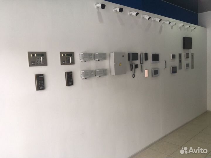 Установка домофонов и видео наблюдения