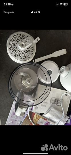 Блендер-паровка 4 в 1 Avent Philips