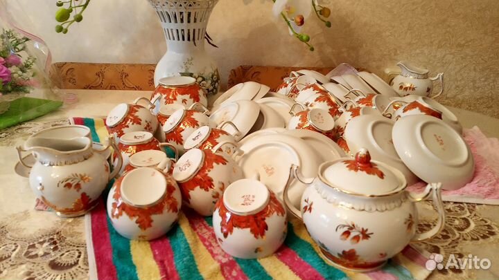 Чайный сервиз Вербилки Барбарис