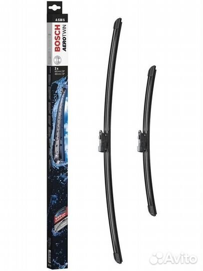 Щетки стеклоочистителя бескаркасные aerotwin 650/4
