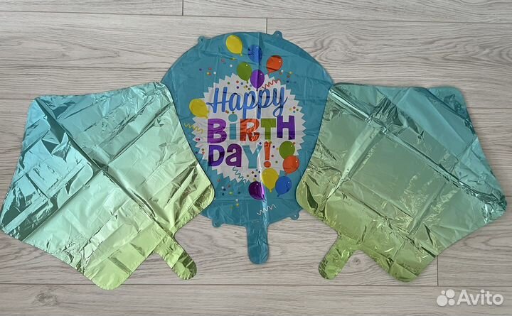 Шары воздушные фольгинированные новые