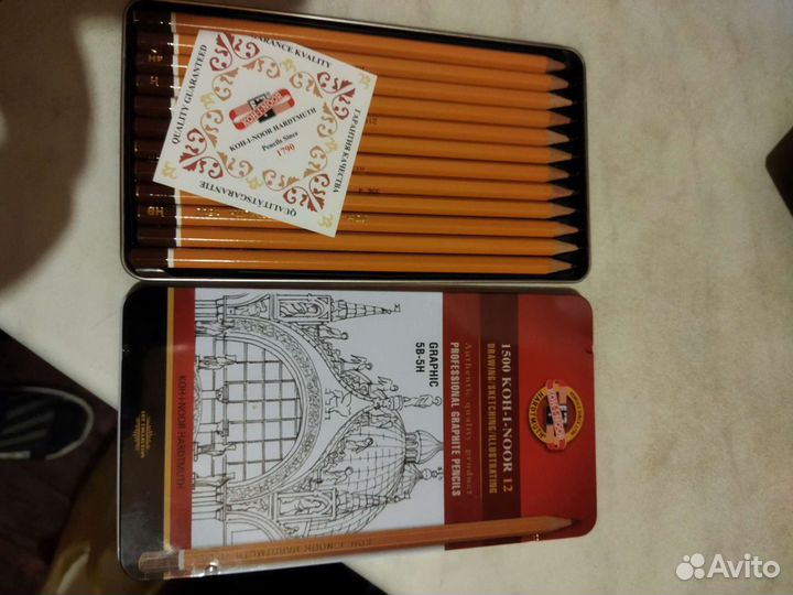 Карандаши чернографитные