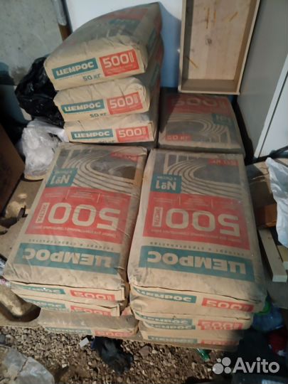 Цемент в мешках м500