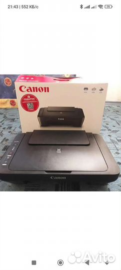 Цветной струйный принтер мфу