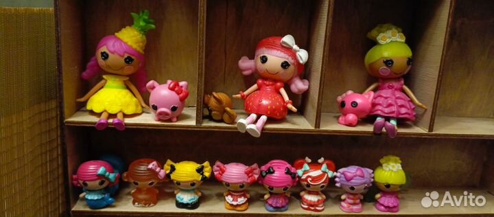 Куколки Лалалупси, и shopkins