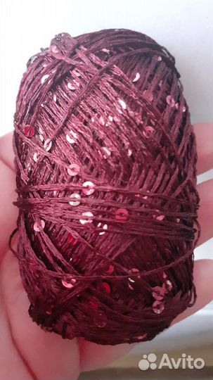 Добавочная нить с пайетками