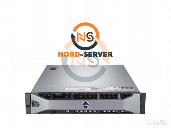 Сервер dell R720 16SFF 2x E5-2660 v2 128GB
