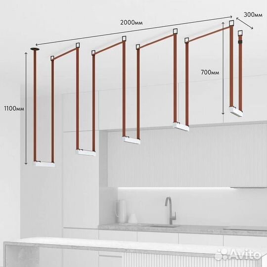 Комплект трековый Denkirs Belty SET DK55SET17-01-BR