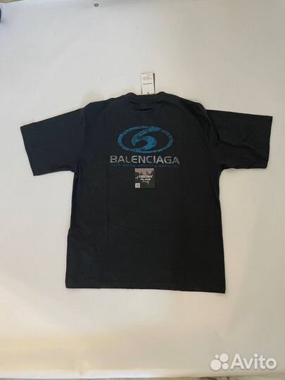 Футболка balenciaga medium FIT Surfer