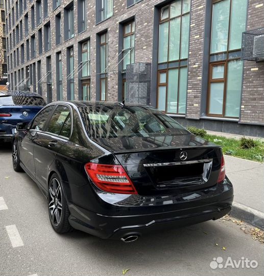 Спойлер Mercedes Benz W204 оригинал