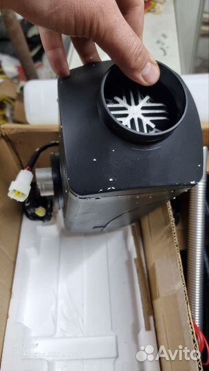 Сухой дизельный фен. Автономная печь на солярке