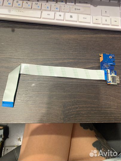 Плата USB, картридера HP 15-DA 15-DB