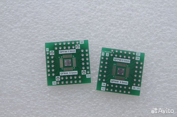 Универсальный адаптер QFN48, QFN44 (0.5 мм)