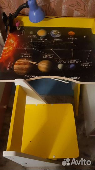 Детский стол и стул