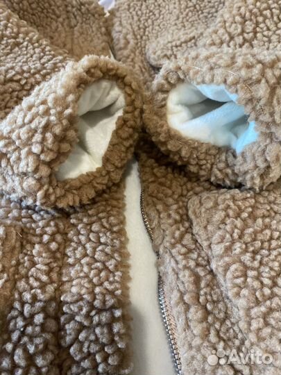 Куртка каракуль искусвеный 8-9 лет