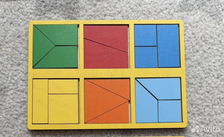 Развивающие игрушки монтессори пакетом