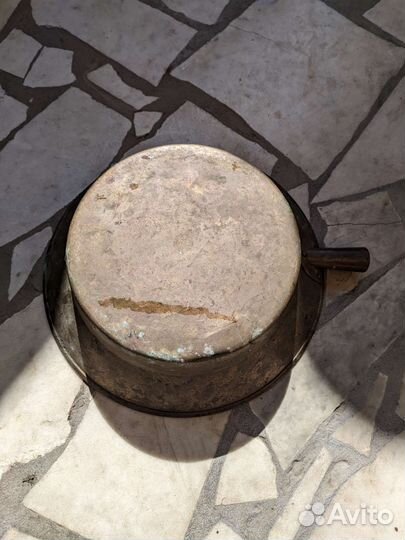 Латунный таз для варенья