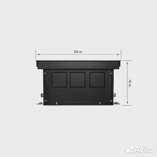 Внутрипольный конвектор Royal Thermo Atrium 110/20