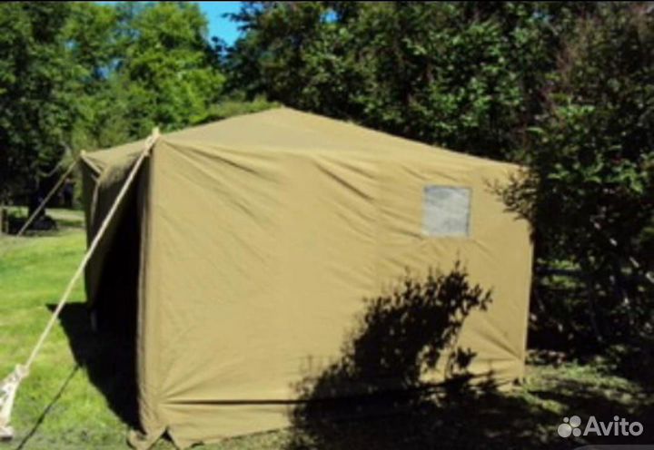 Палатка армейская брезентовая