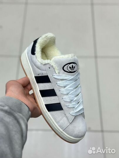 Кроссовки зимние Adidas campus 41-45