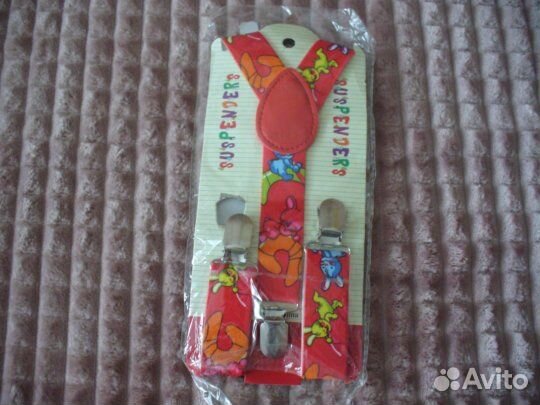 Подтяжки новые для девочки