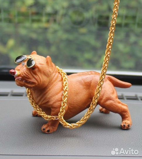 Фигурка в машину Американский Булли