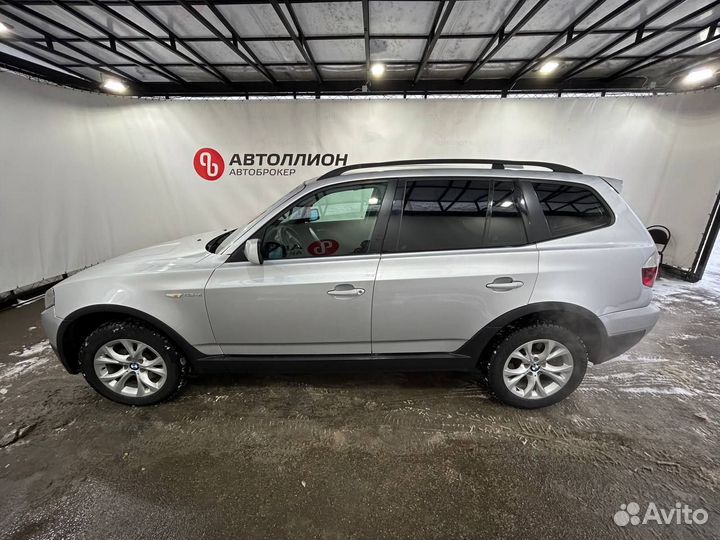 BMW X3 2.5 AT, 2008, 270 200 км