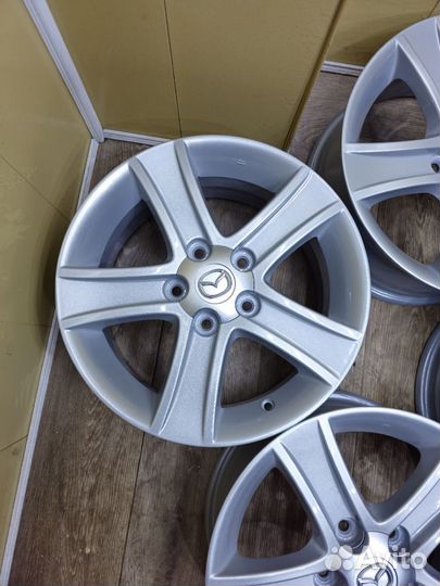 Диски R16 5-114.3 Mazda 6 GG 3 Bk Bl