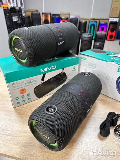 Умная блютуз колонка mivo pro голосовой помощник