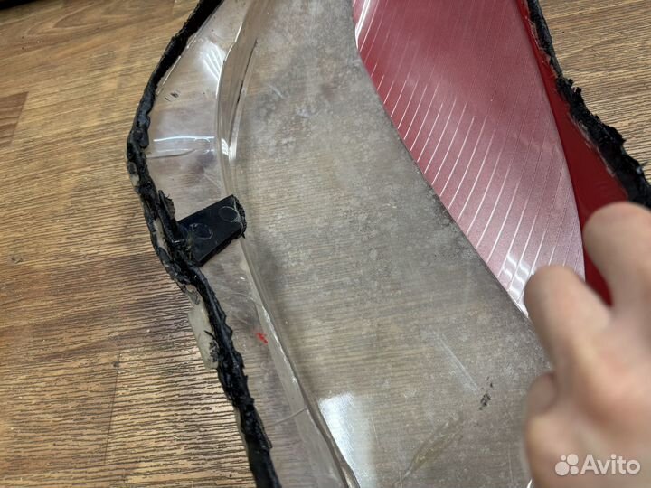 Стекло фар opel astra h