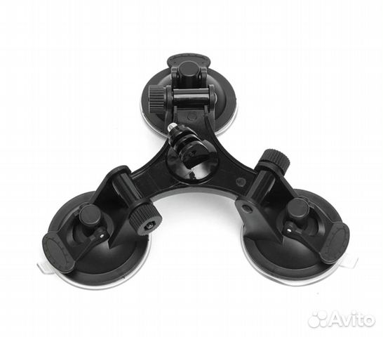 Автомобильный держатель на присоске для экшн камер
