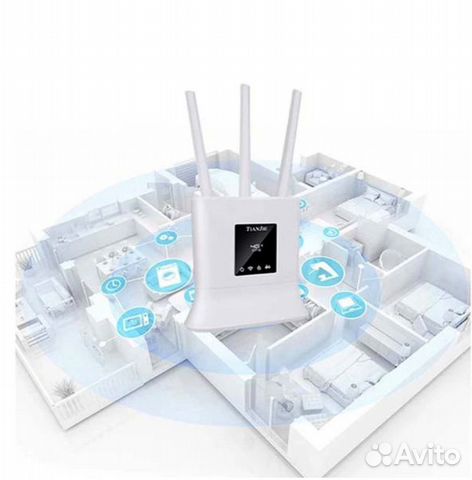 Wi-Fi роутер 3G/4G TianJie 4G CPE906-3