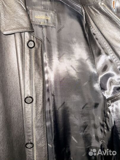 Кожаная куртка мужская