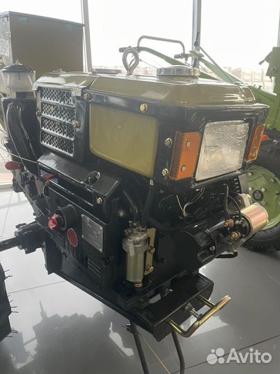 Мотоблок дизельный 15 л.с Активная фреза