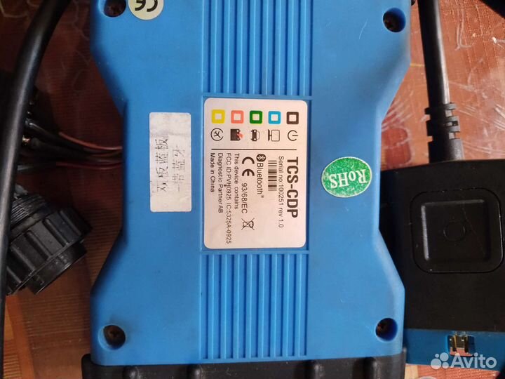 Автосканер tcs-cdp